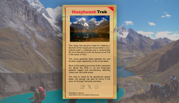 Huayhuash Travel Map